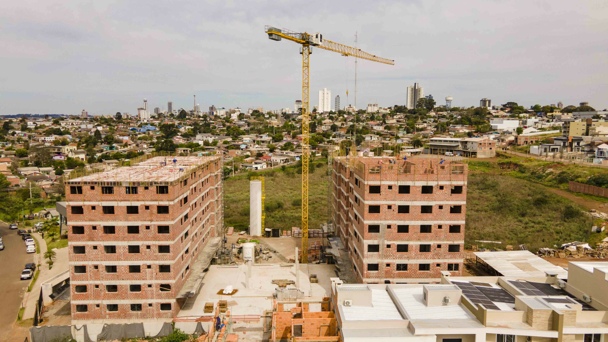 Andamento da Obra